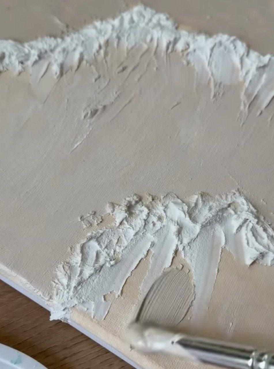Macro plaster texture